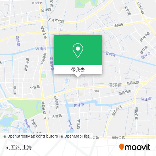 刘五路地图