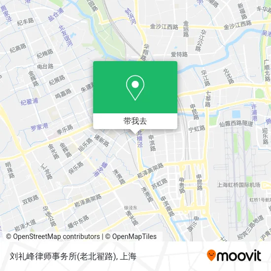 刘礼峰律师事务所(老北翟路)地图