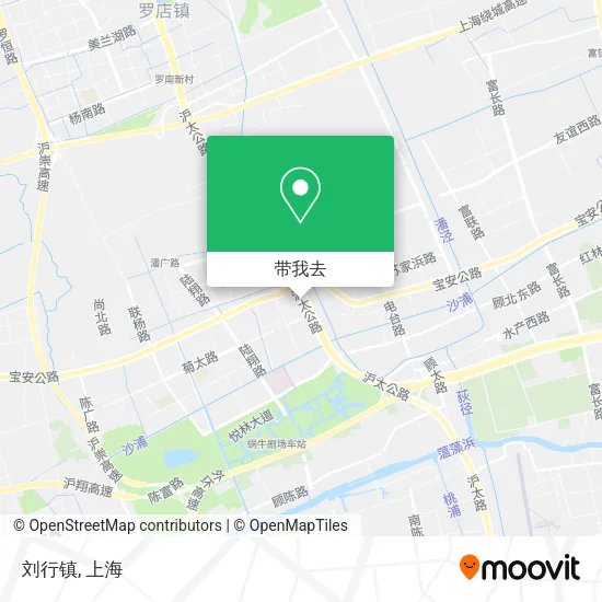 刘行镇地图
