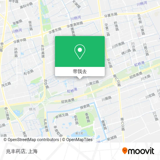 兆丰药店地图