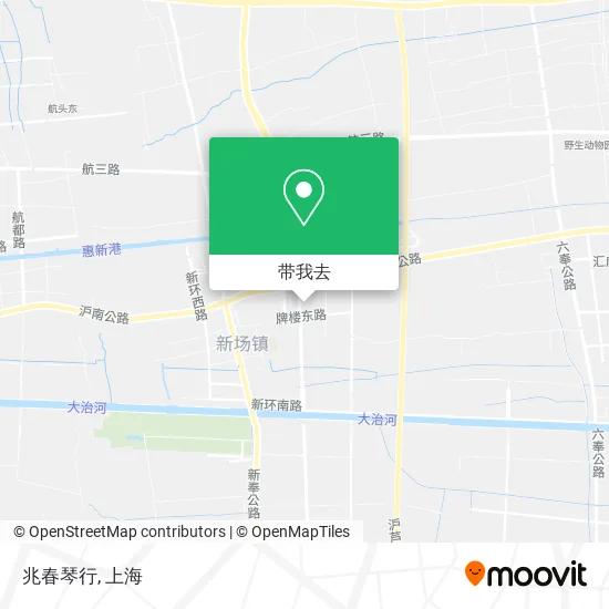 兆春琴行地图