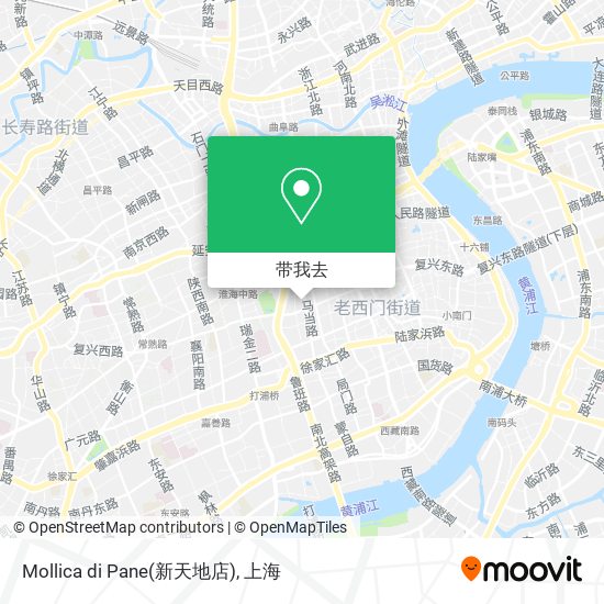 Mollica di Pane(新天地店)地图