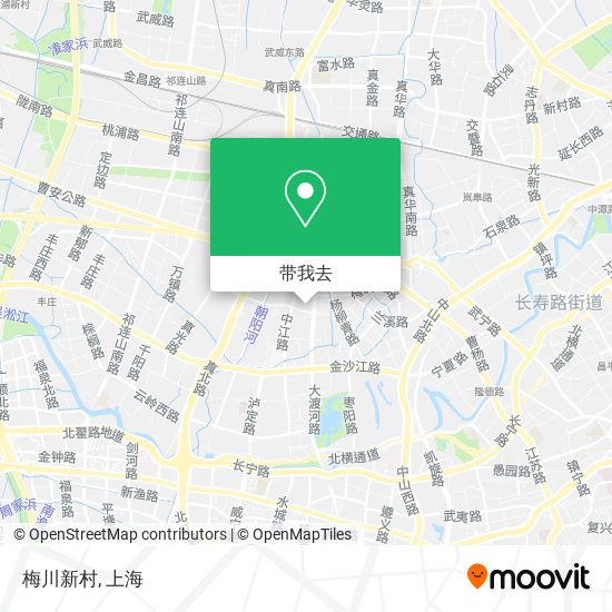 梅川新村地图