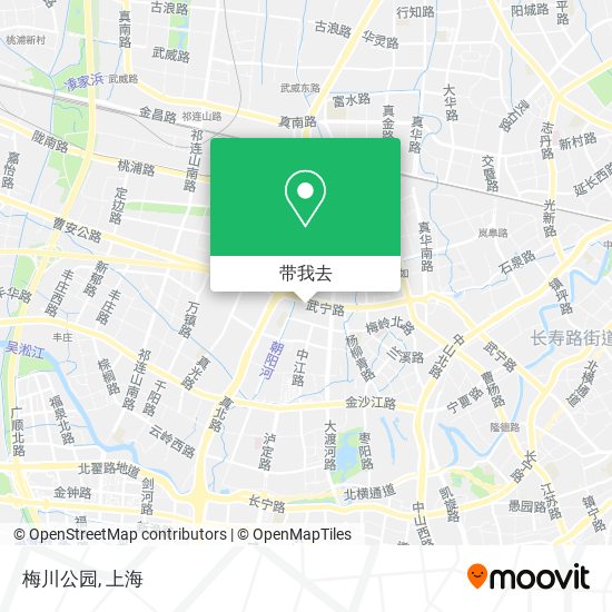 梅川公园地图