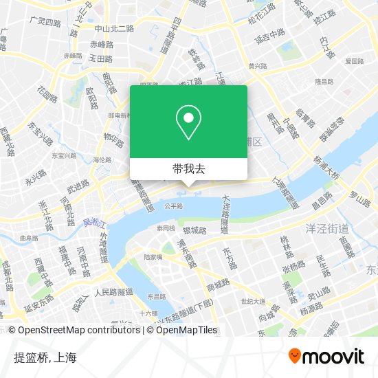 提篮桥地图