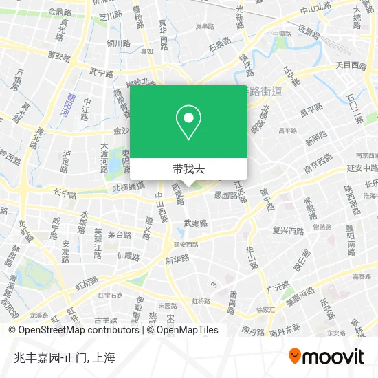 兆丰嘉园-正门地图