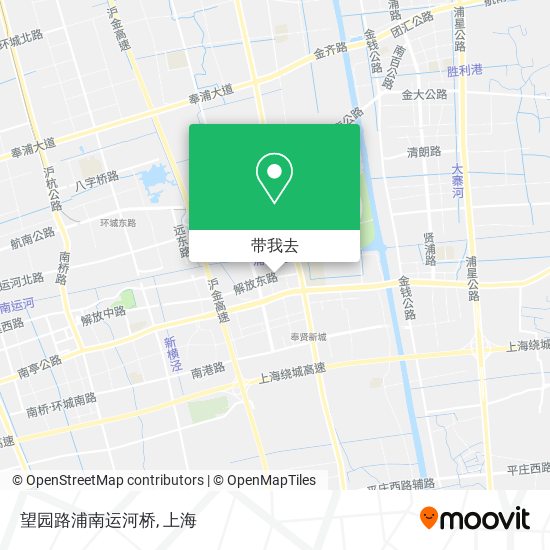 望园路浦南运河桥地图