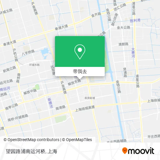 望园路浦南运河桥地图