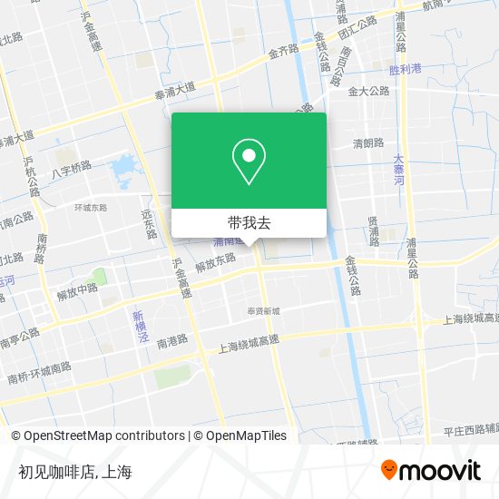 初见咖啡店地图