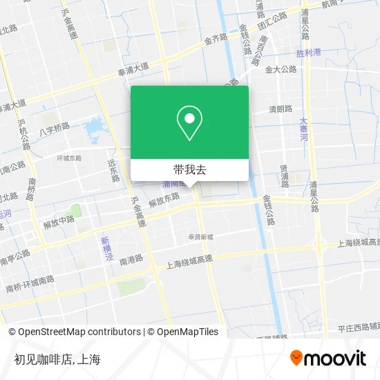 初见咖啡店地图