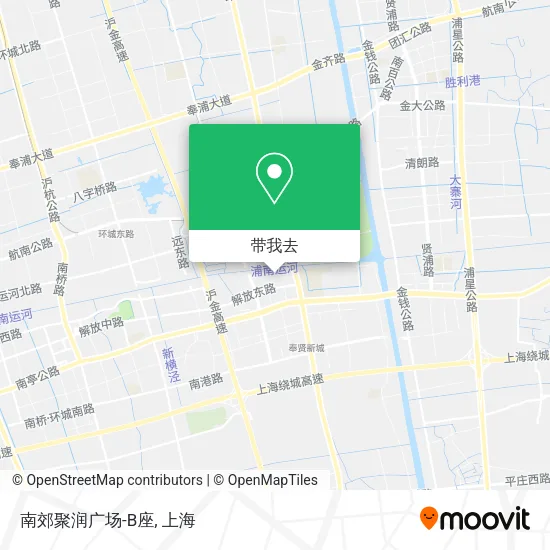 南郊聚润广场-B座地图