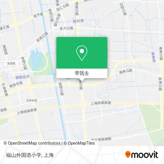 福山外国语小学地图