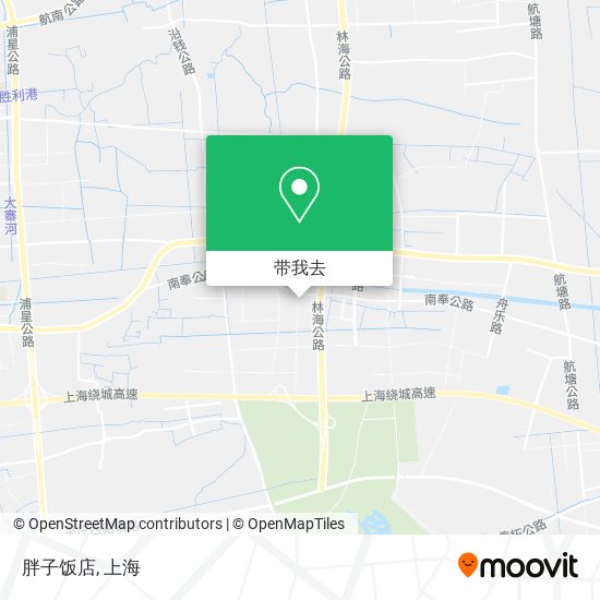 胖子饭店地图