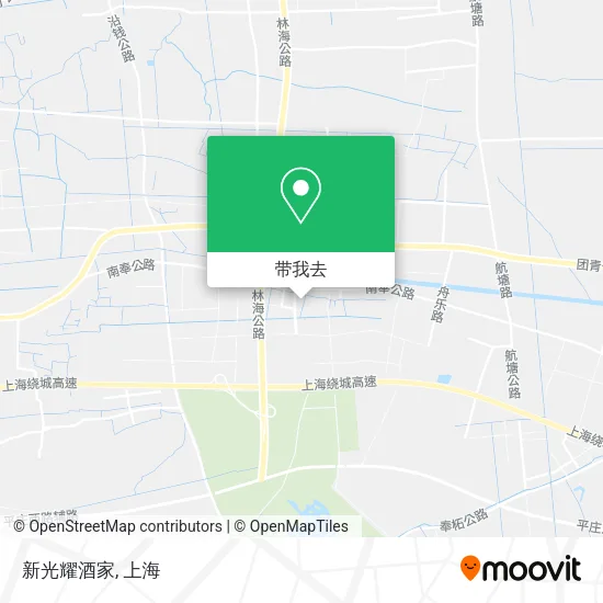 新光耀酒家地图