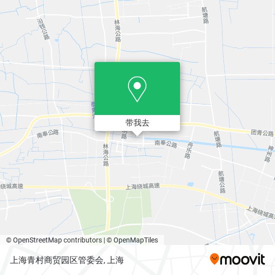 上海青村商贸园区管委会地图