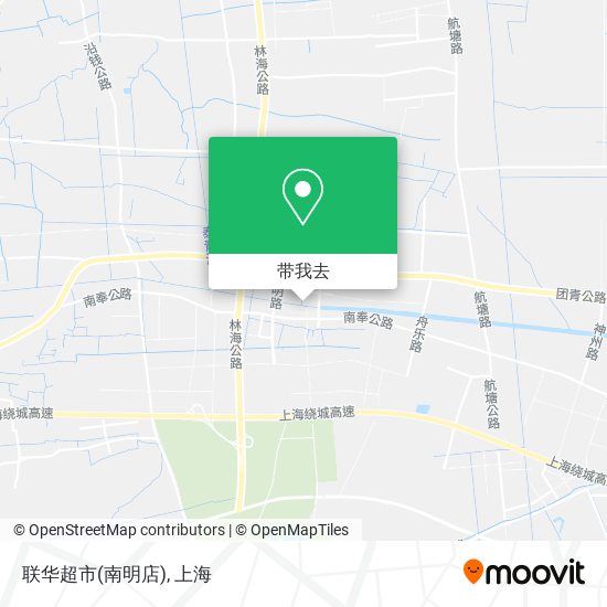 联华超市(南明店)地图