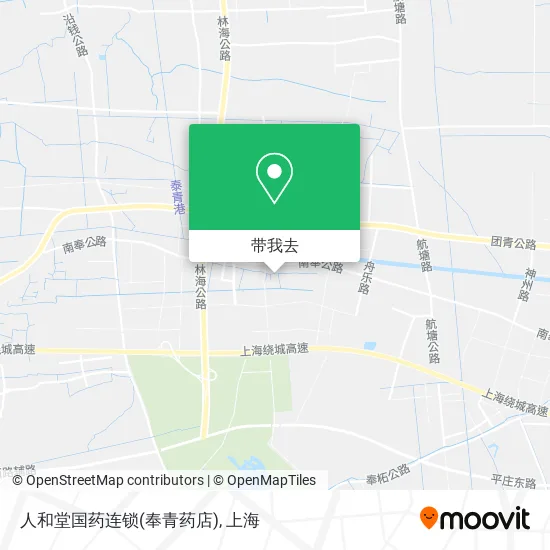 人和堂国药连锁(奉青药店)地图