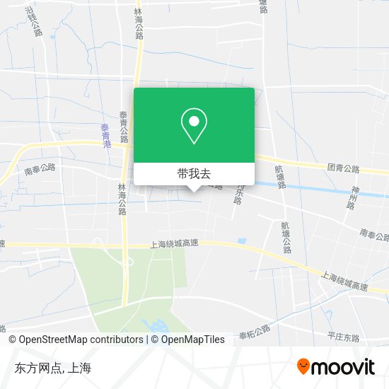 东方网点地图