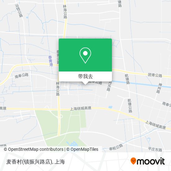 麦香村(镇振兴路店)地图
