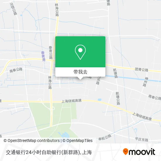 交通银行24小时自助银行(新群路)地图