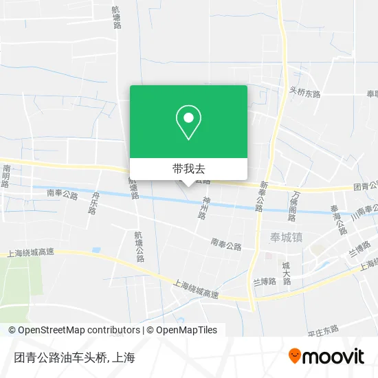 团青公路油车头桥地图
