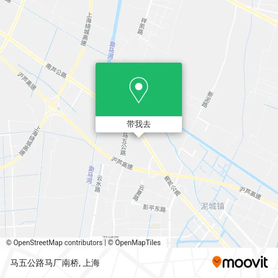 马五公路马厂南桥地图