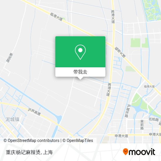重庆杨记麻辣烫地图