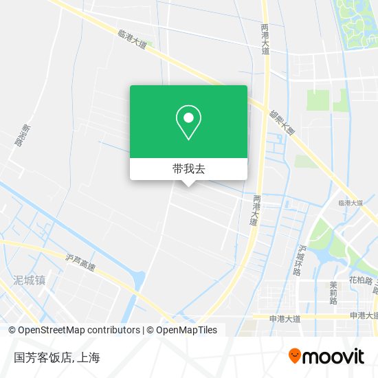国芳客饭店地图