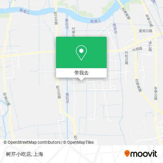 树芹小吃店地图