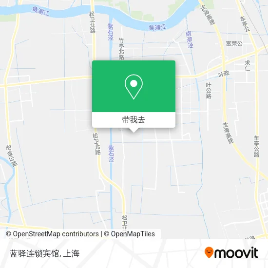 蓝驿连锁宾馆地图