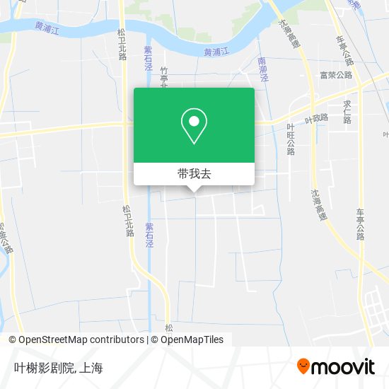 叶榭影剧院地图