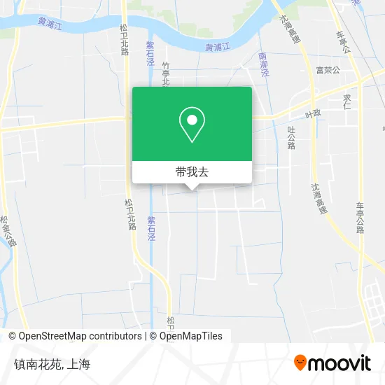 镇南花苑地图