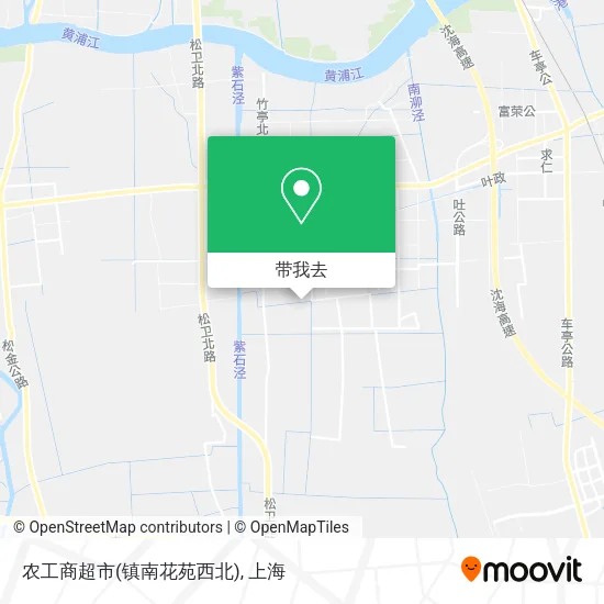 农工商超市(镇南花苑西北)地图
