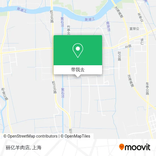 丽亿羊肉店地图