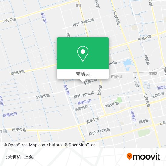 淀港桥地图
