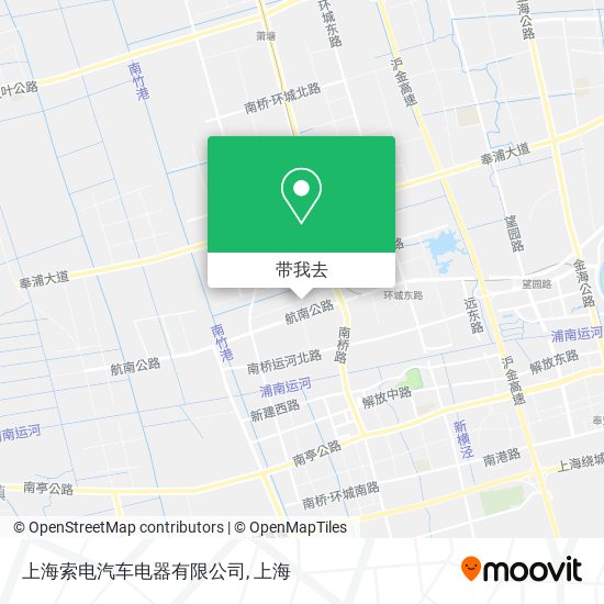 上海索电汽车电器有限公司地图