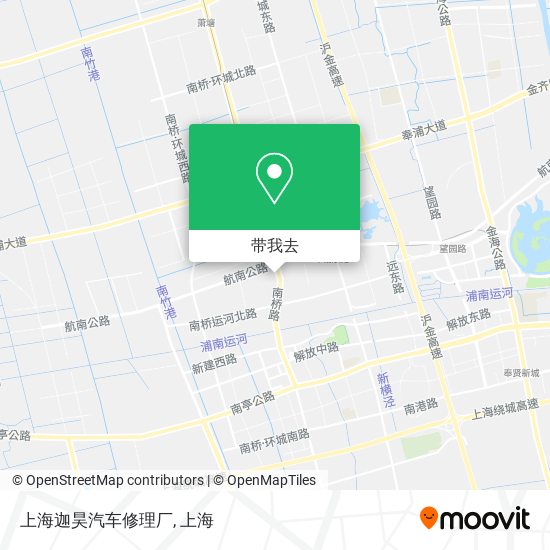 上海迦昊汽车修理厂地图