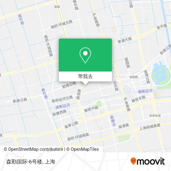 森勤国际-6号楼地图