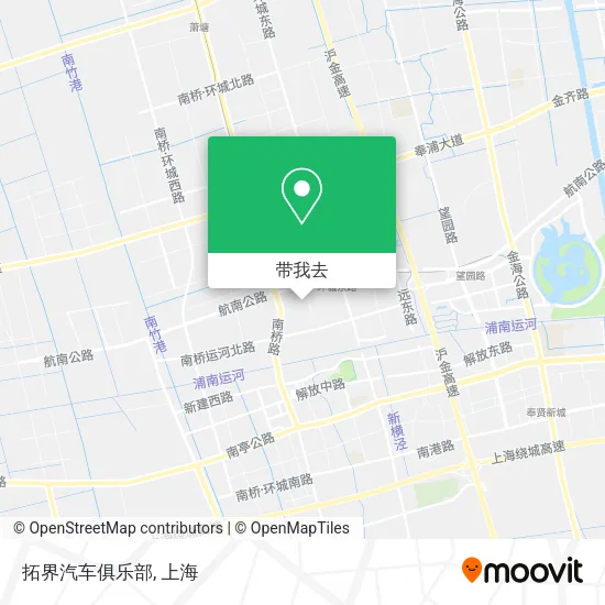 拓界汽车俱乐部地图