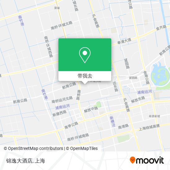 锦逸大酒店地图
