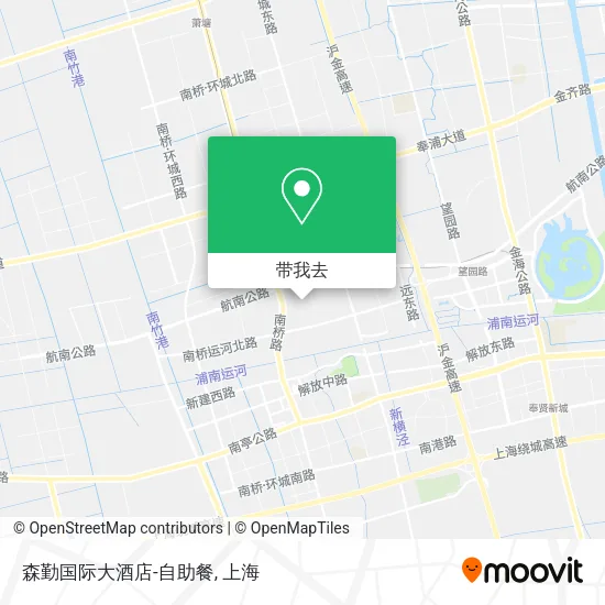 森勤国际大酒店-自助餐地图