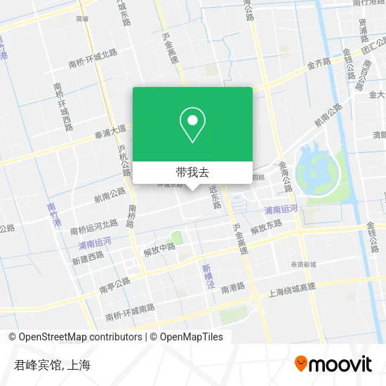 君峰宾馆地图