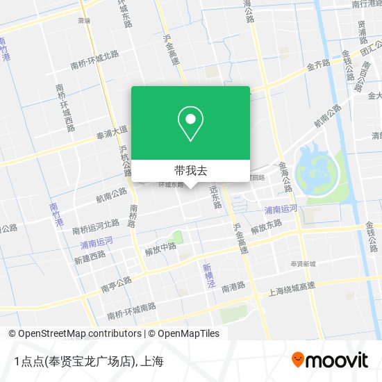 1点点(奉贤宝龙广场店)地图