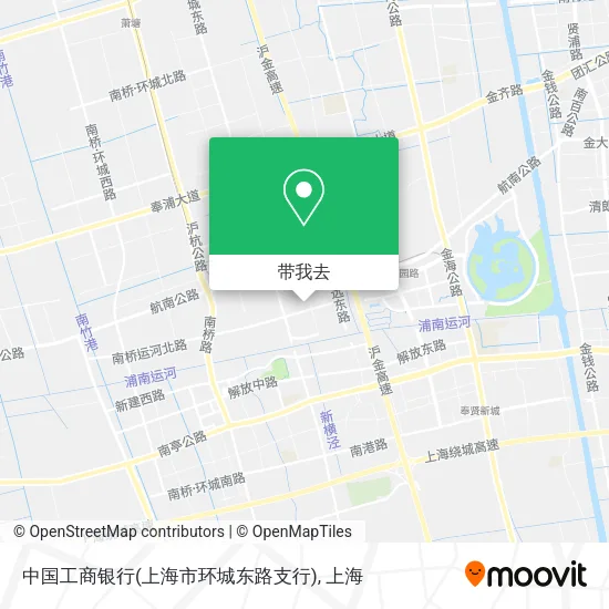 中国工商银行(上海市环城东路支行)地图