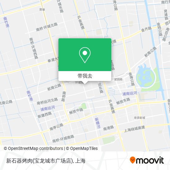 新石器烤肉(宝龙城市广场店)地图