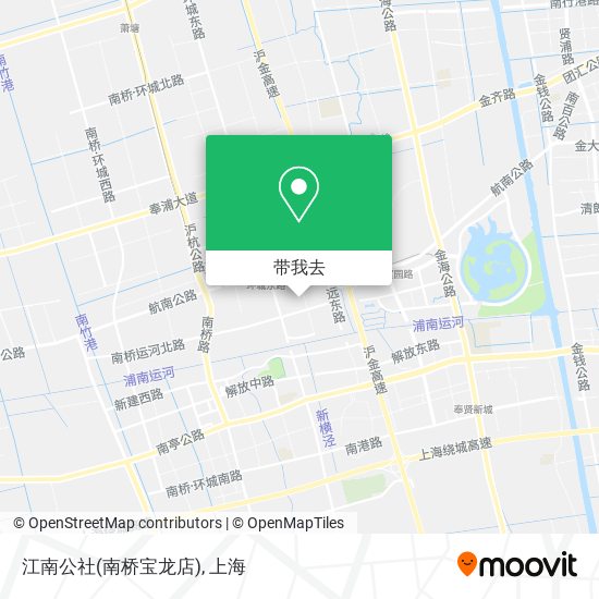 江南公社(南桥宝龙店)地图