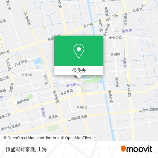 恒盛湖畔豪庭地图