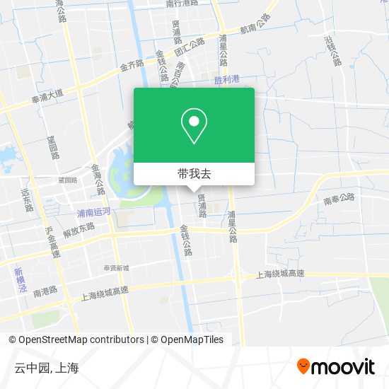 云中园地图