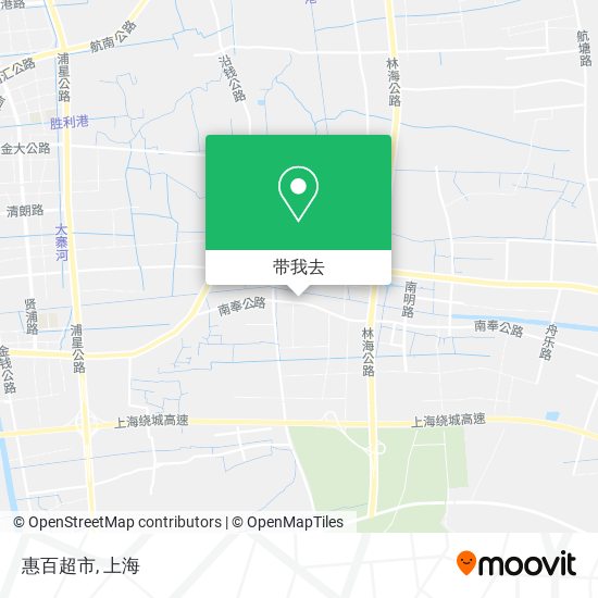 惠百超市地图