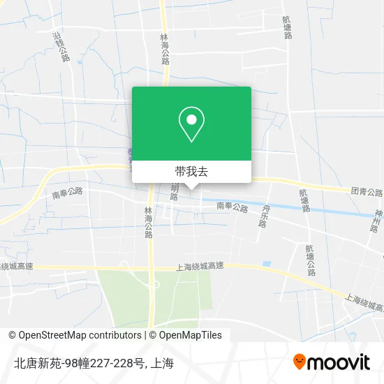 北唐新苑-98幢227-228号地图